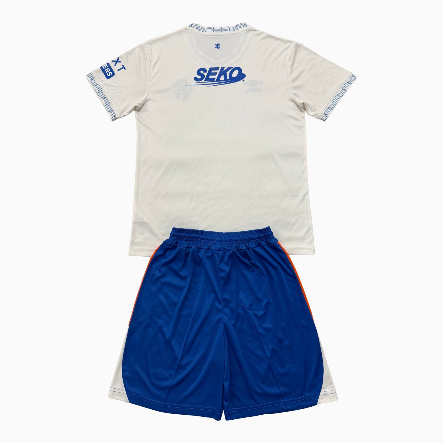 Glasgow Rangers 26-27 Away White Men's Adult Jersey Set - Fans Version - UnitedFutballJersey