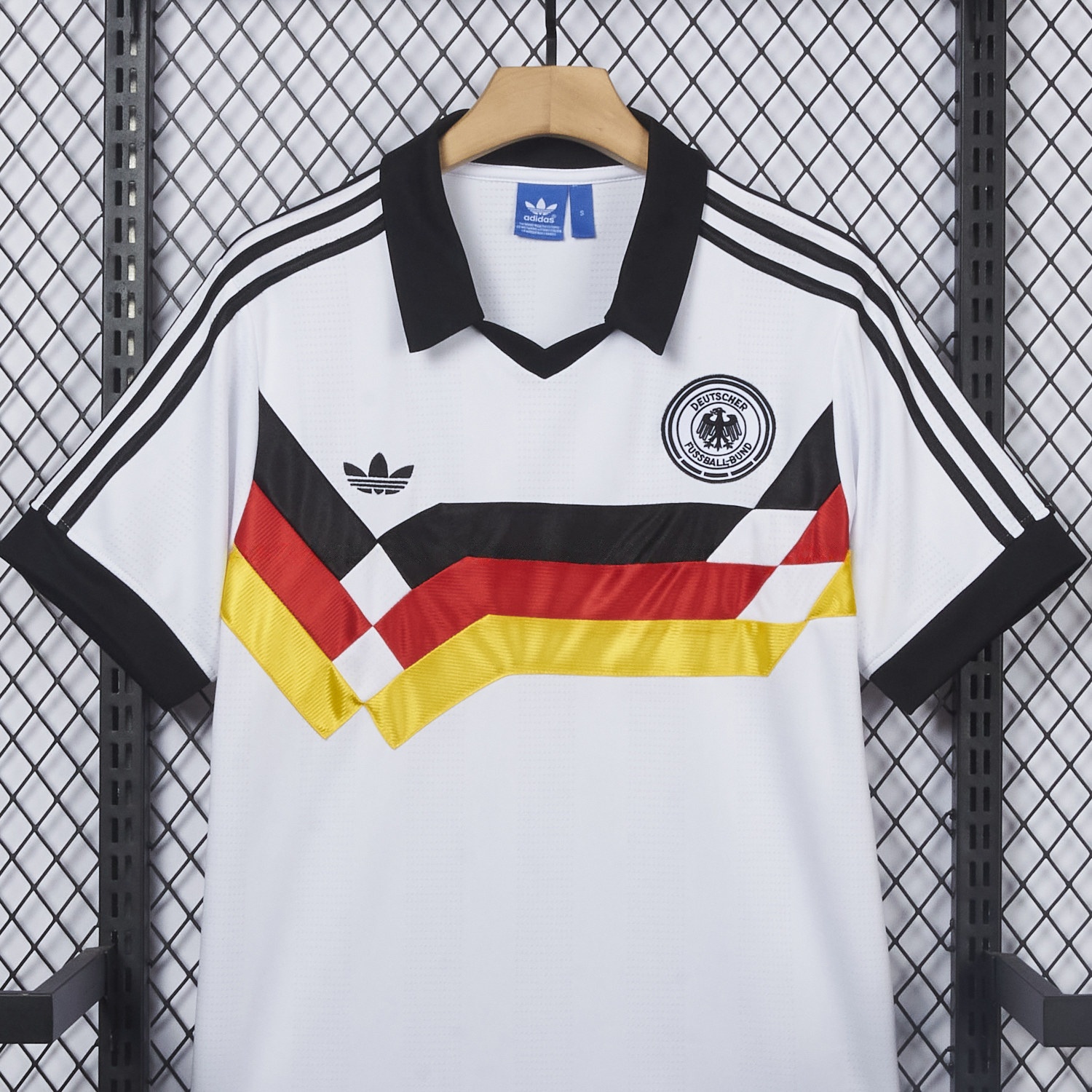 Retro Germany 1988-91 Home Polo Jersey - UnitedFutballJersey