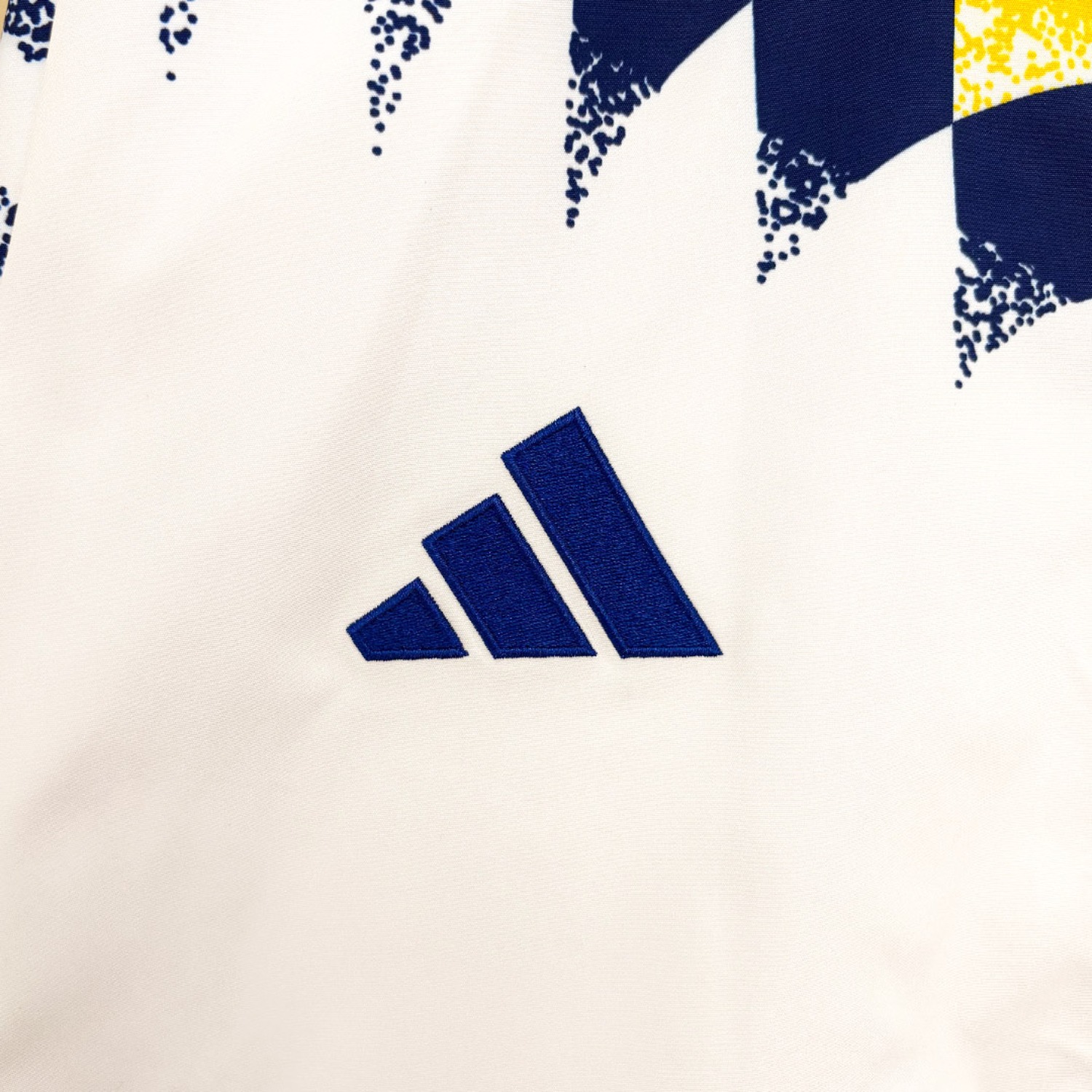 Boca Juniors 26-27 White Blue Yellow Travel Windbreaker Jacket - UnitedFutballJersey