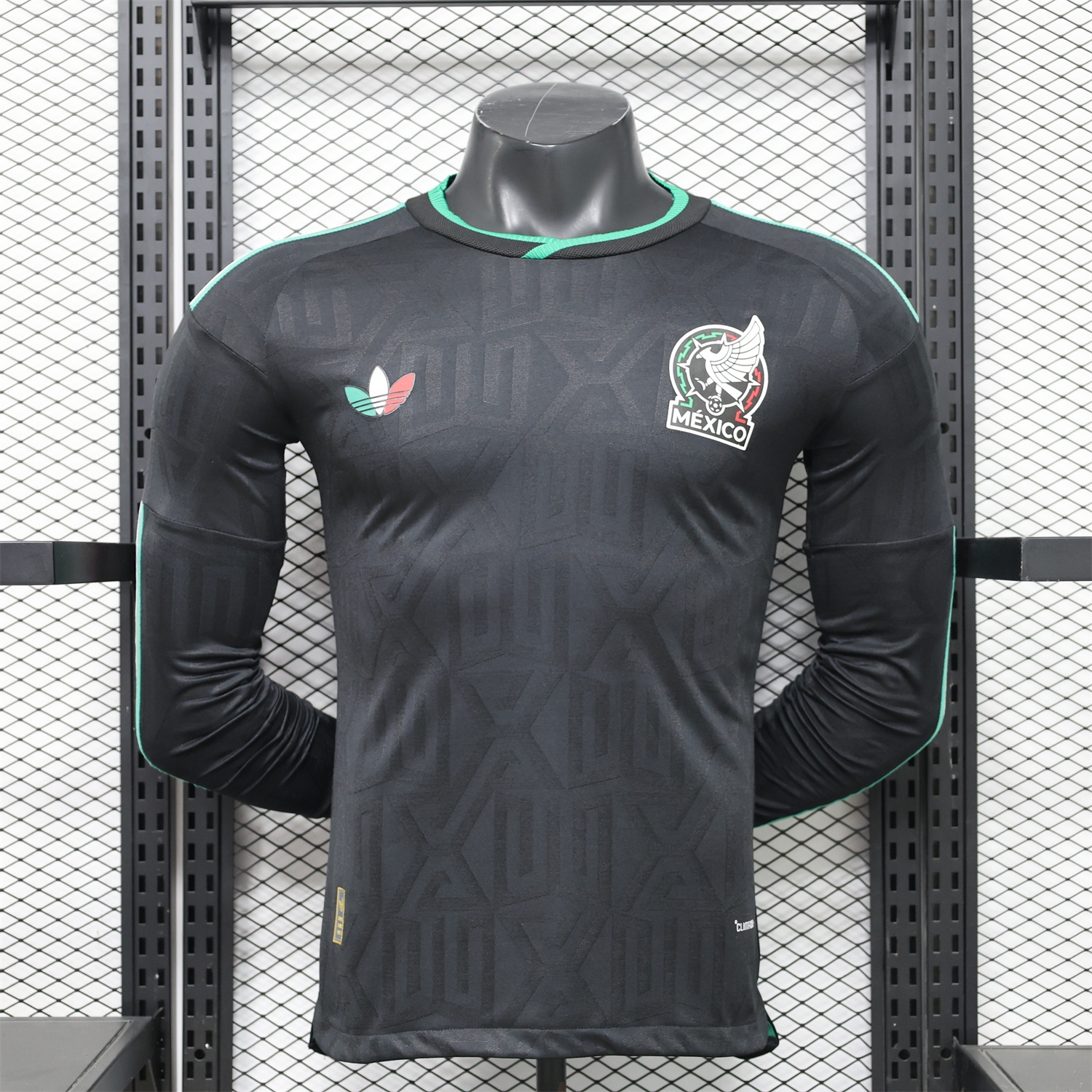 Mexico 2026 Third Long Sleeves Jersey - Player Version - UnitedFutballJersey