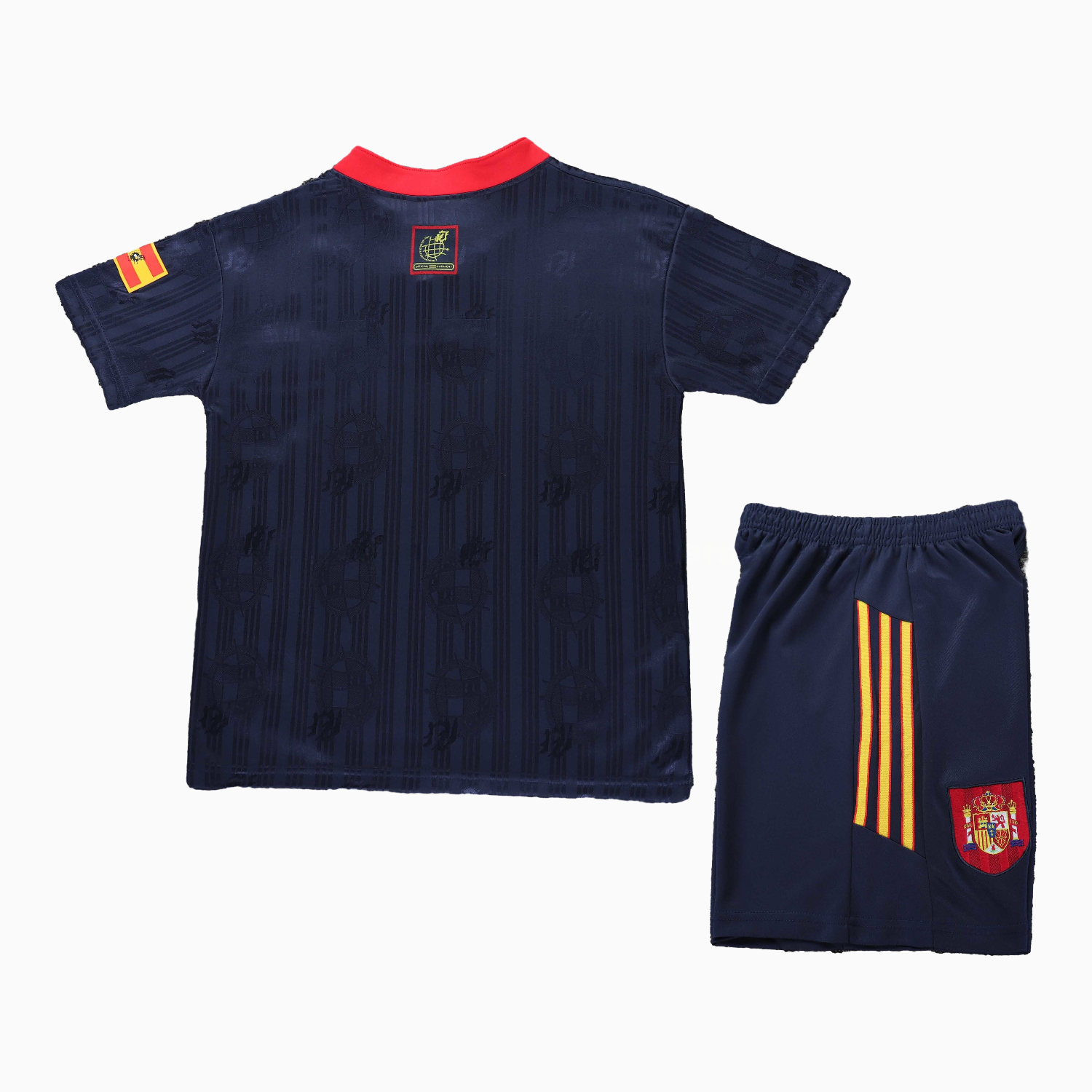Retro Spain 1996 Away Kids Kit - UnitedFutballJersey