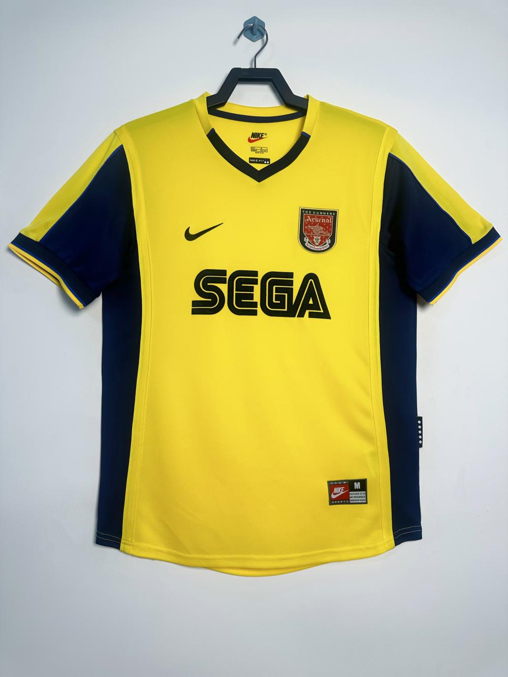 2000-2001 Retro Arsenal Away Football Shirt 1:1 Thai Quality