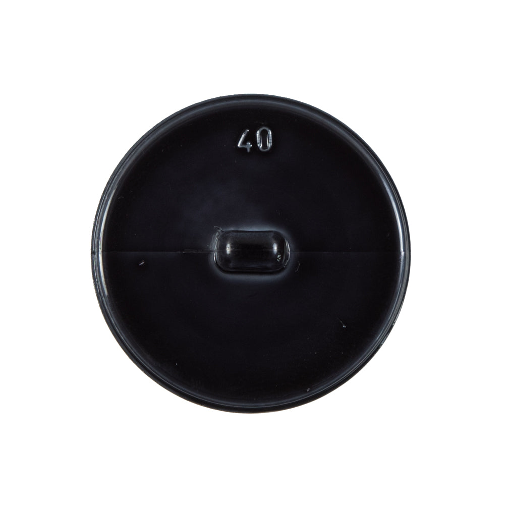 Italian Charcoal Plated Bevel-Cut Button - 40L/25.5mm - Joann Fabrics