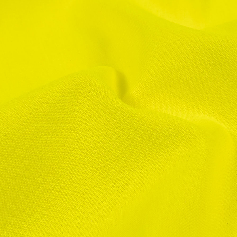 Hi-Vis Safety Yellow Polyester and Cotton Poplin - Joann Fabrics