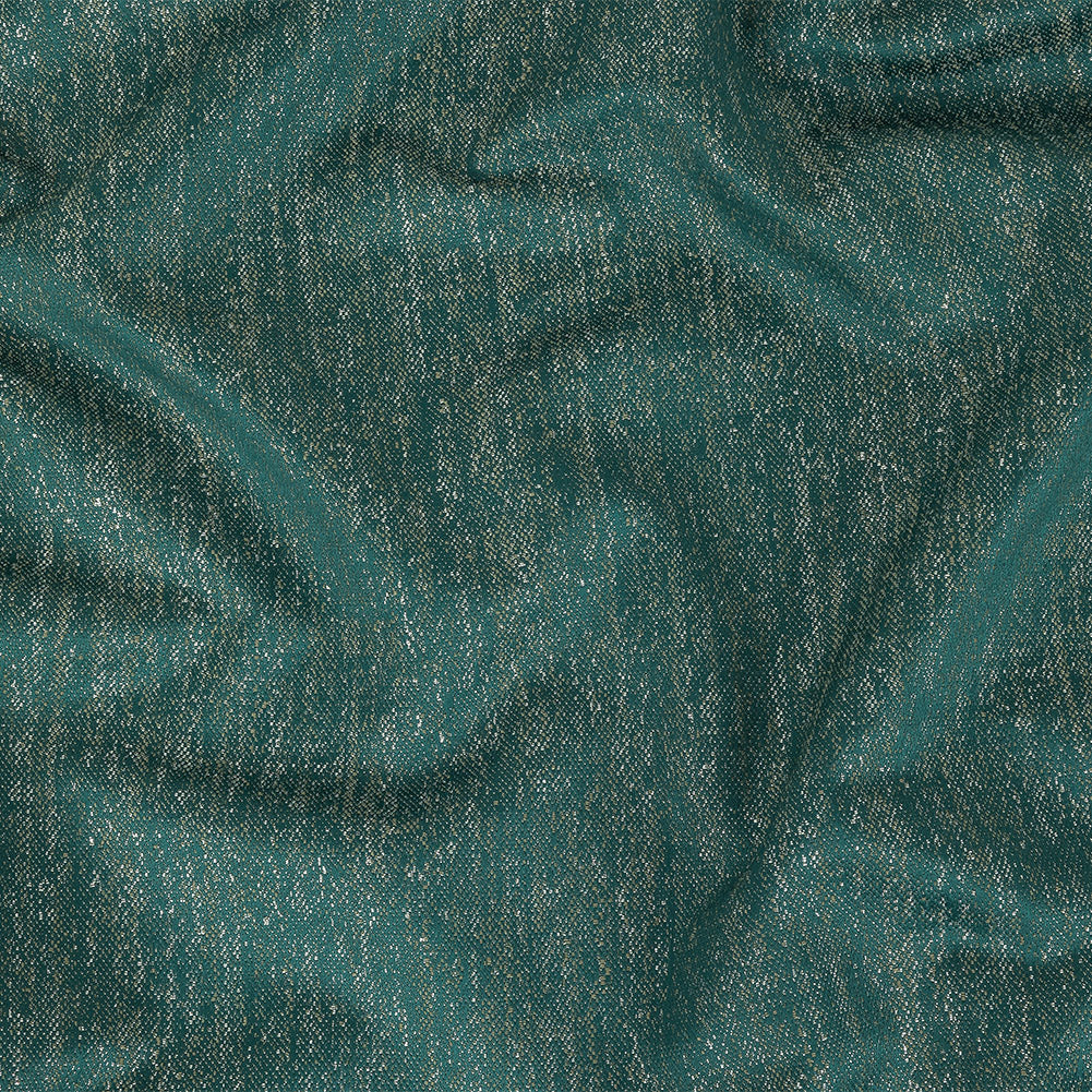 Metallic Drapery Woven - Emerald - British Imported - Joann Fabrics