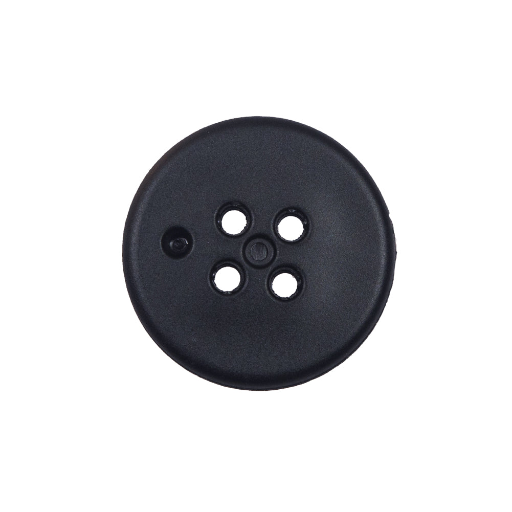 Black Plastic 4-Hole Button - 36L/23mm - Joann Fabrics
