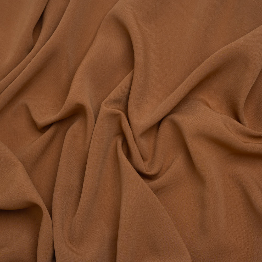 Drapey Polyester Woven - Autumnal Brown - Designer Deadstock - Joann Fabrics