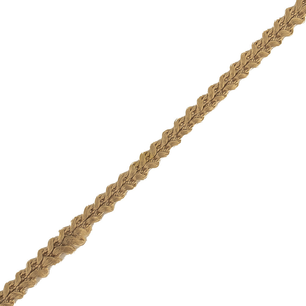 Cuban Sand Cotton Blend Braided Trim - 0.25