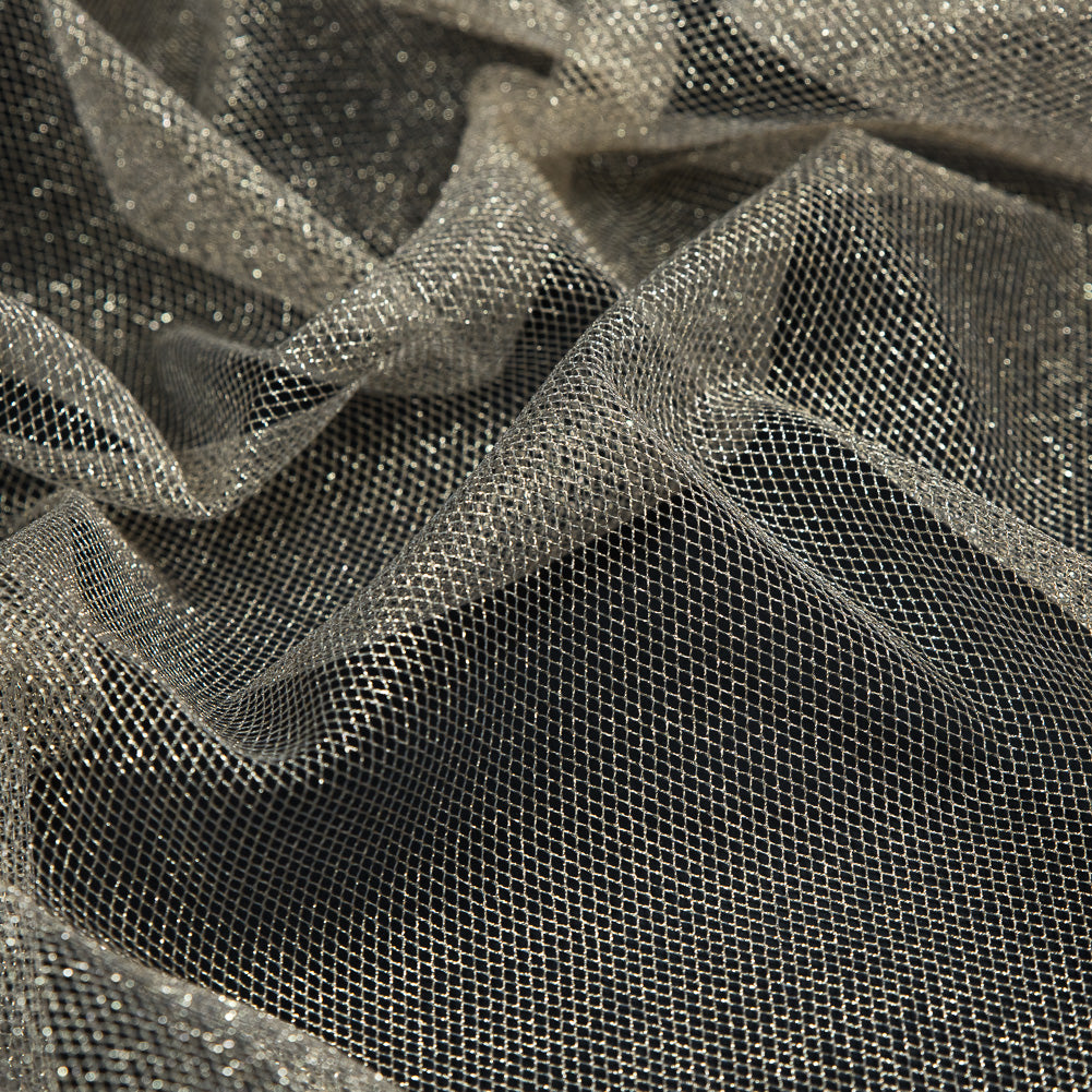 Metallic Tulle - Gold on White - Joann Fabrics