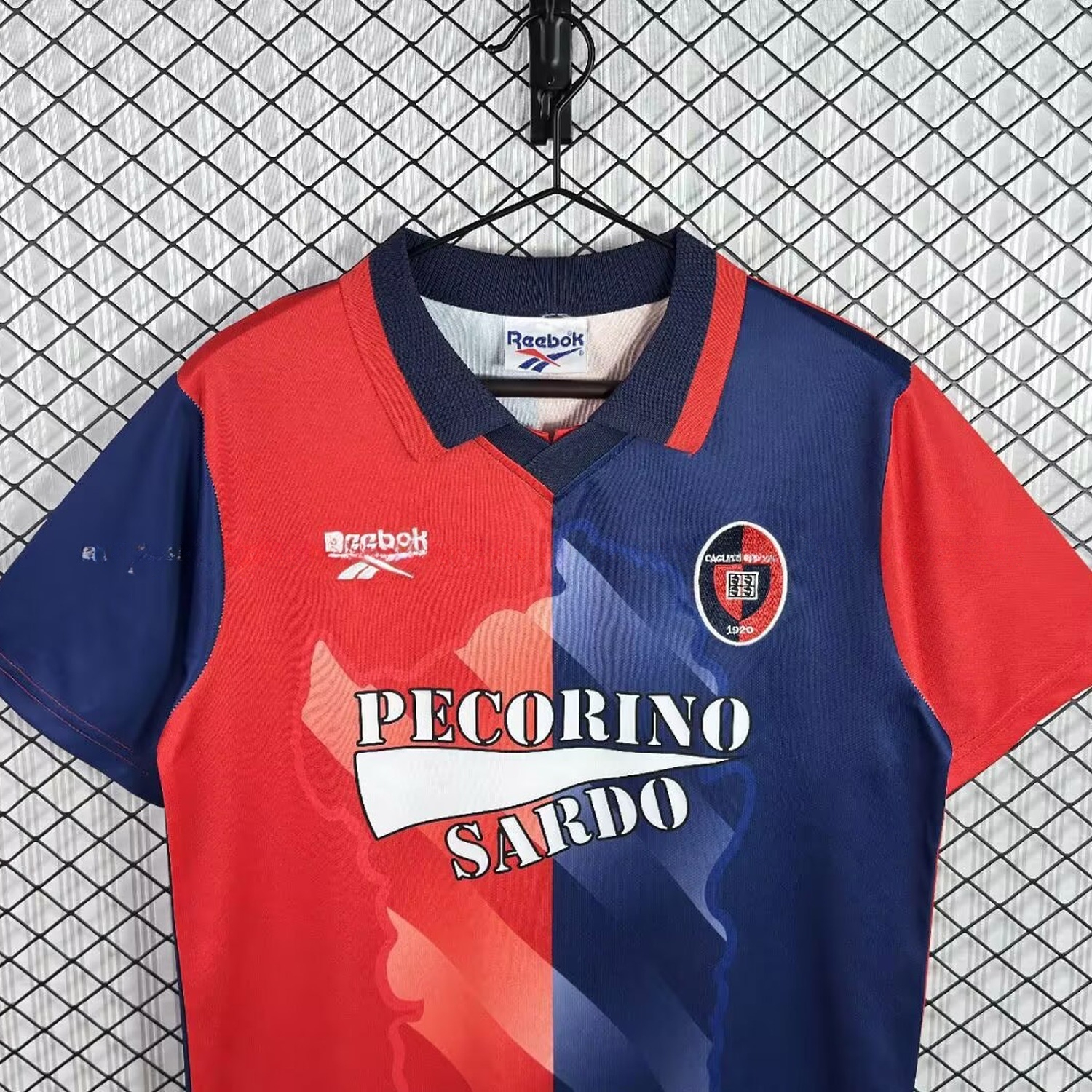 Retro Cagliari 1996-97 Home Jersey - UnitedFutballJersey