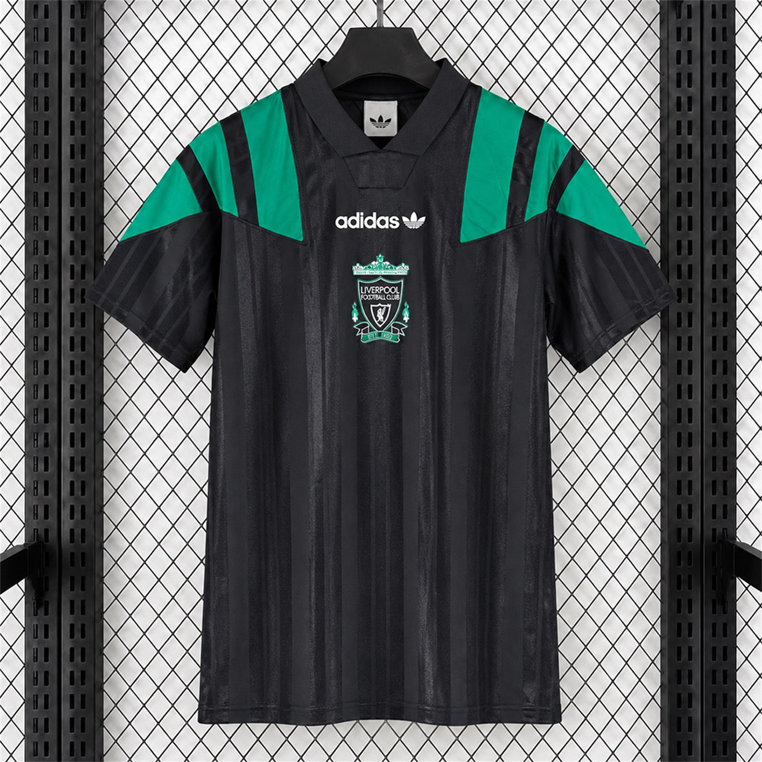 Liver.pool 26-27 EQT Cotton Black Special Jersey - Fans Version - UnitedFutballJersey