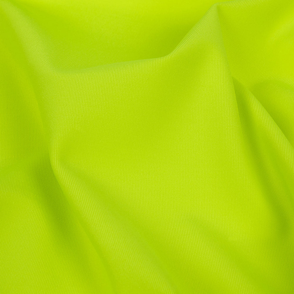 Compression Swimwear Tricot, UV Protective with Aloe Vera Microcapsules - Neon Green - Caye Collection - Joann Fabrics
