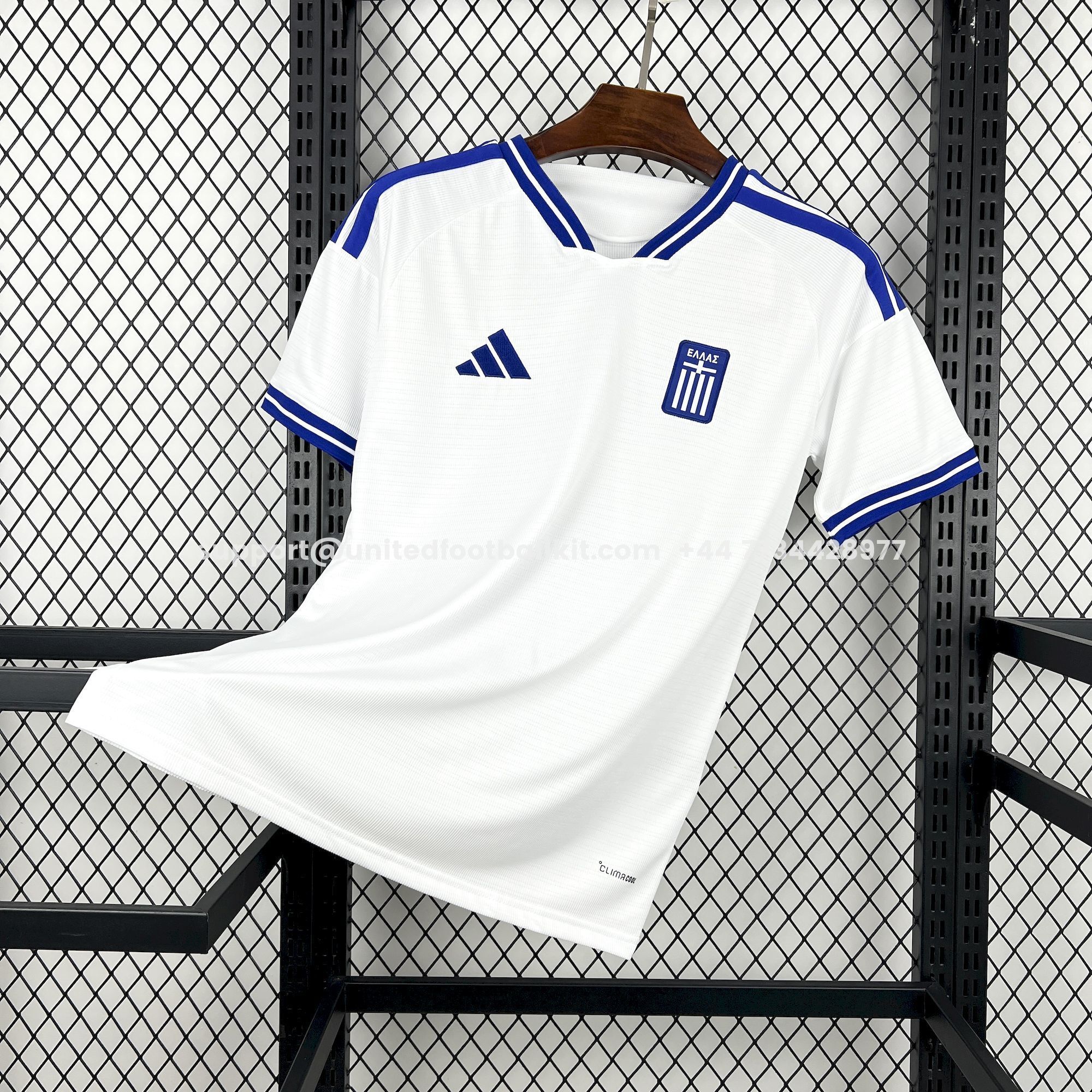 Greece 2026 Home Jersey - Fans Version - UnitedFutballJersey
