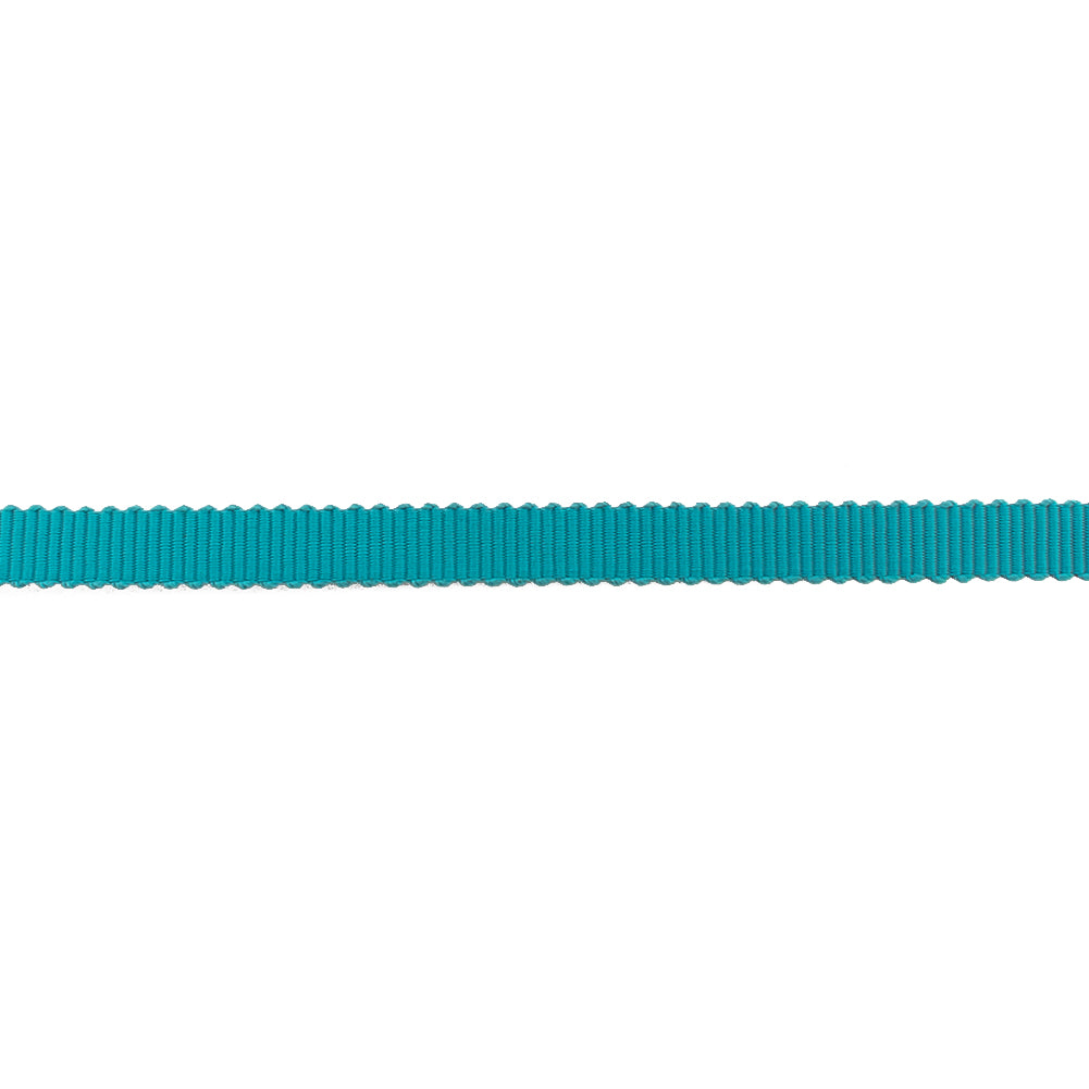 Turquoise Petersham Grosgrain Ribbon - 0.25