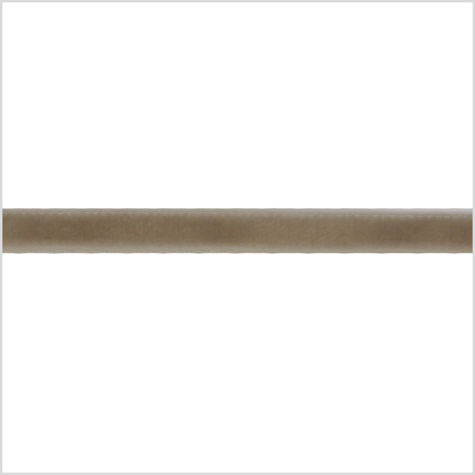 Single Faced Velvet Ribbon Made in Italy - 1/8