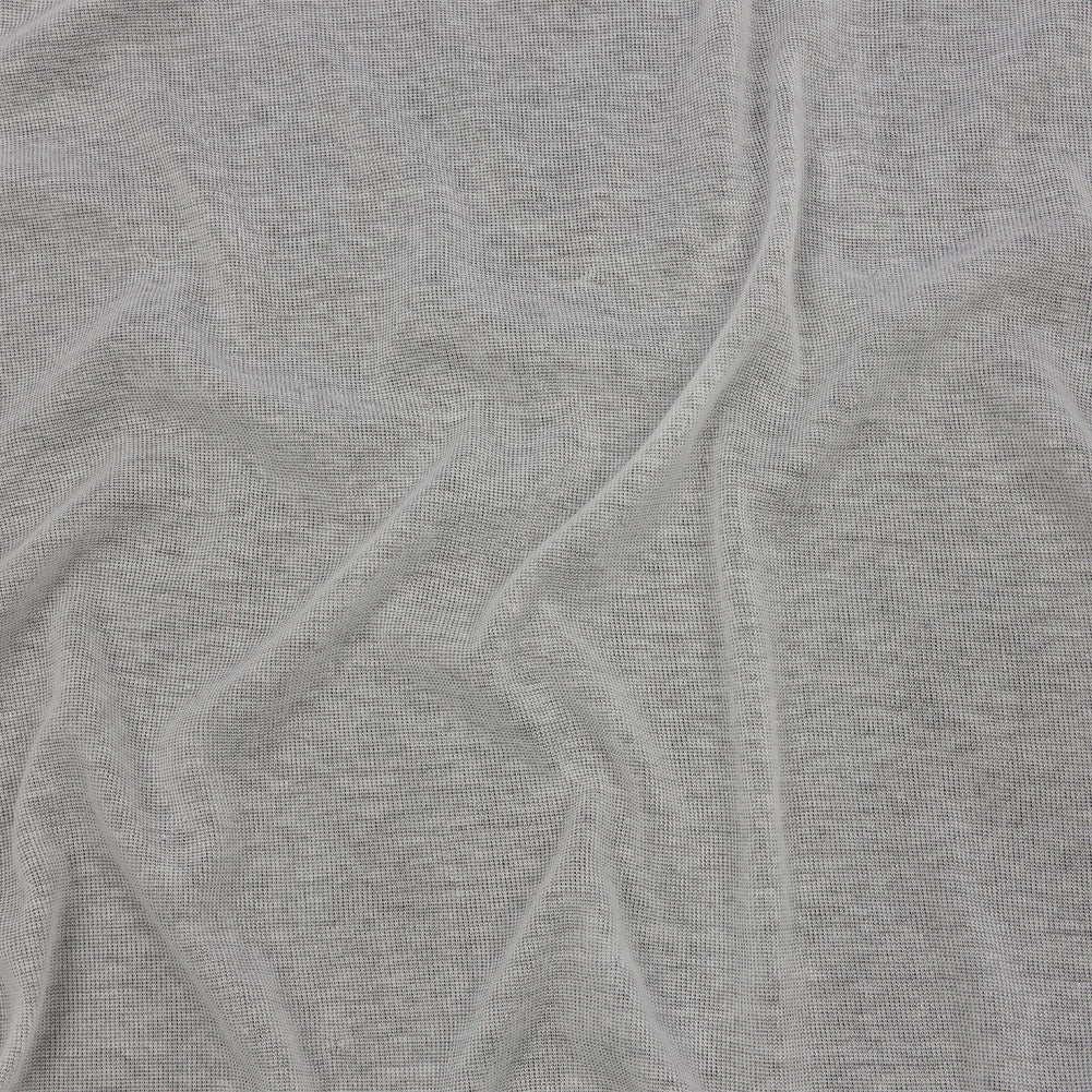 Famous Designer White Lightweight Cotton Interlock Knit - Joann Fabrics