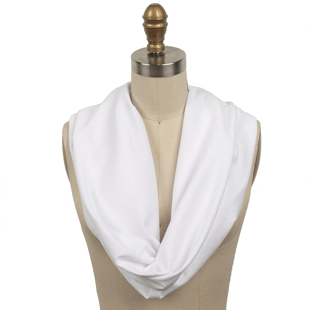 White Tubular Cotton Jersey - Joann Fabrics