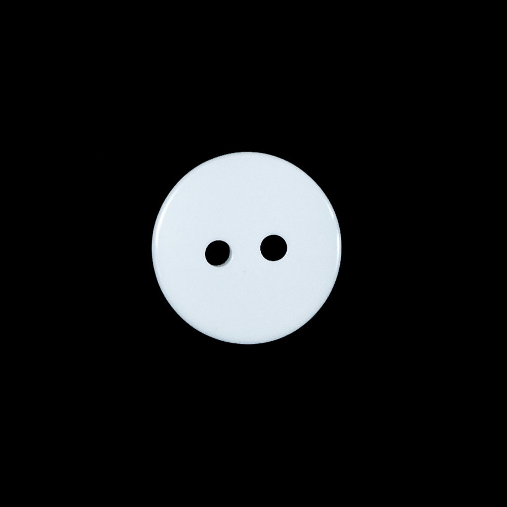 Opaque White 2-Hole Plastic Button - 24L/15mm - Joann Fabrics