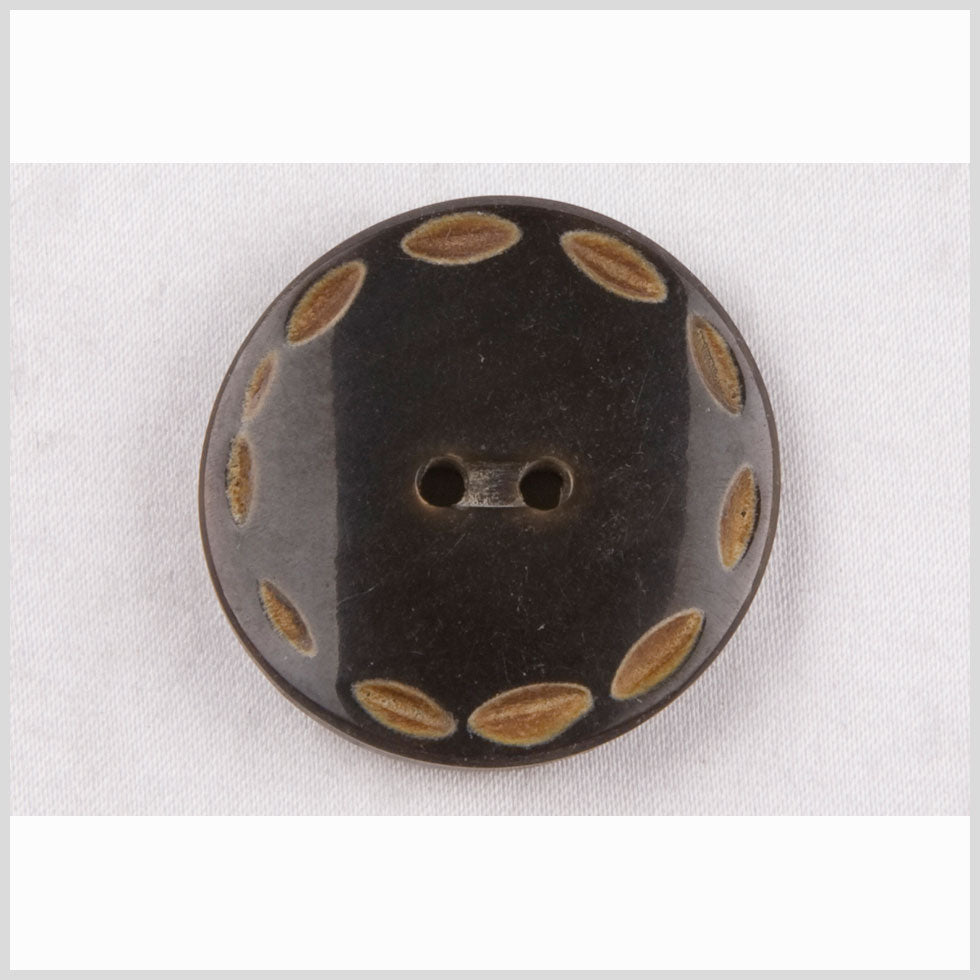 Black Horn Coat Button - 80L/50.8mm - Joann Fabrics
