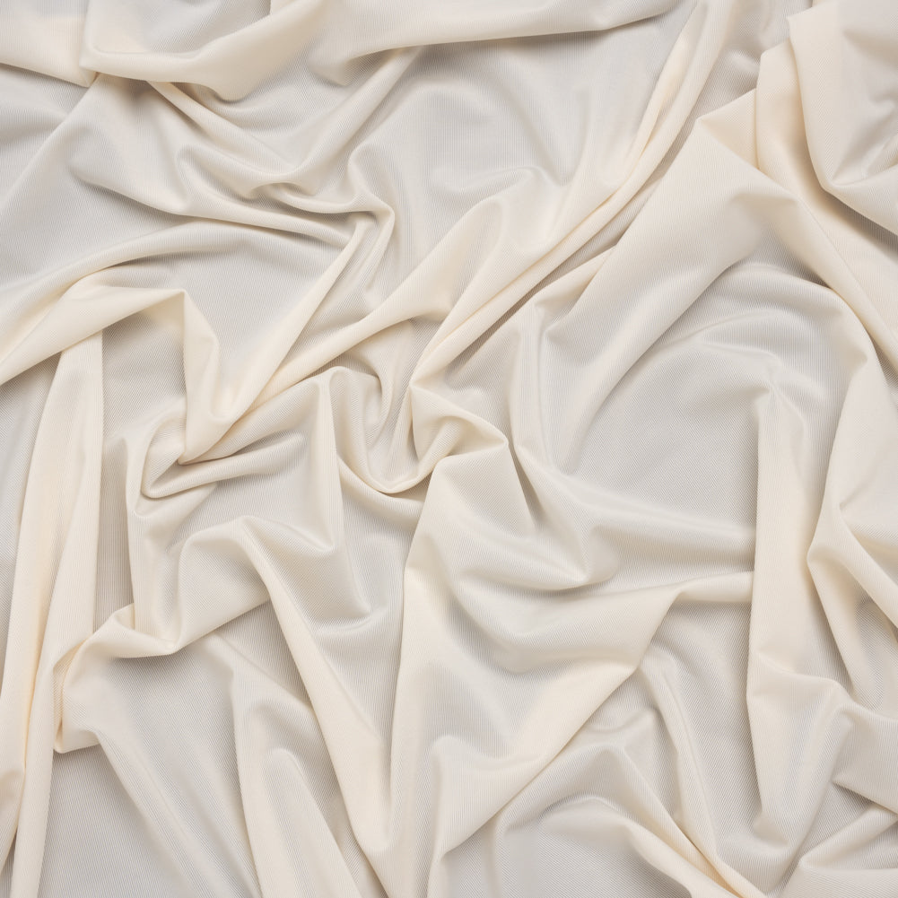 Stretch Polyester Jersey - Cream - Famous Australian Designer Deadstock - Joann Fabrics
