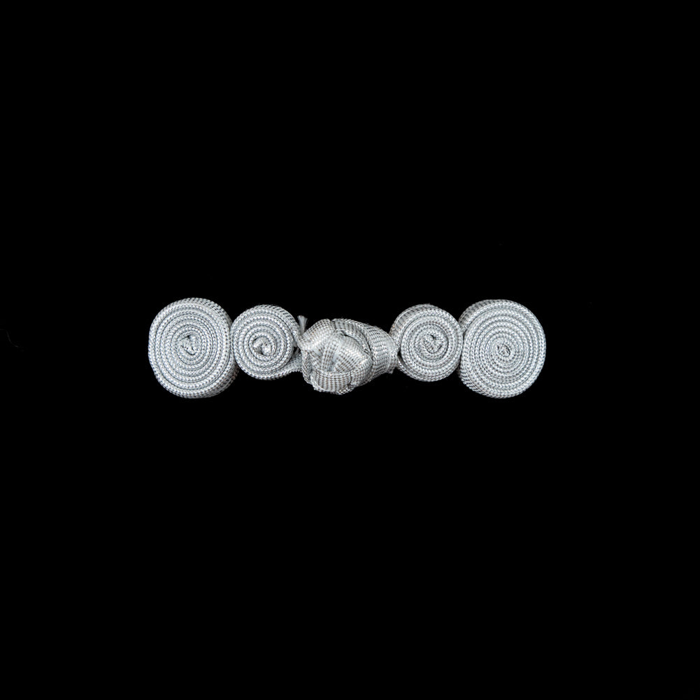 Silver Frog Closure - 2.375