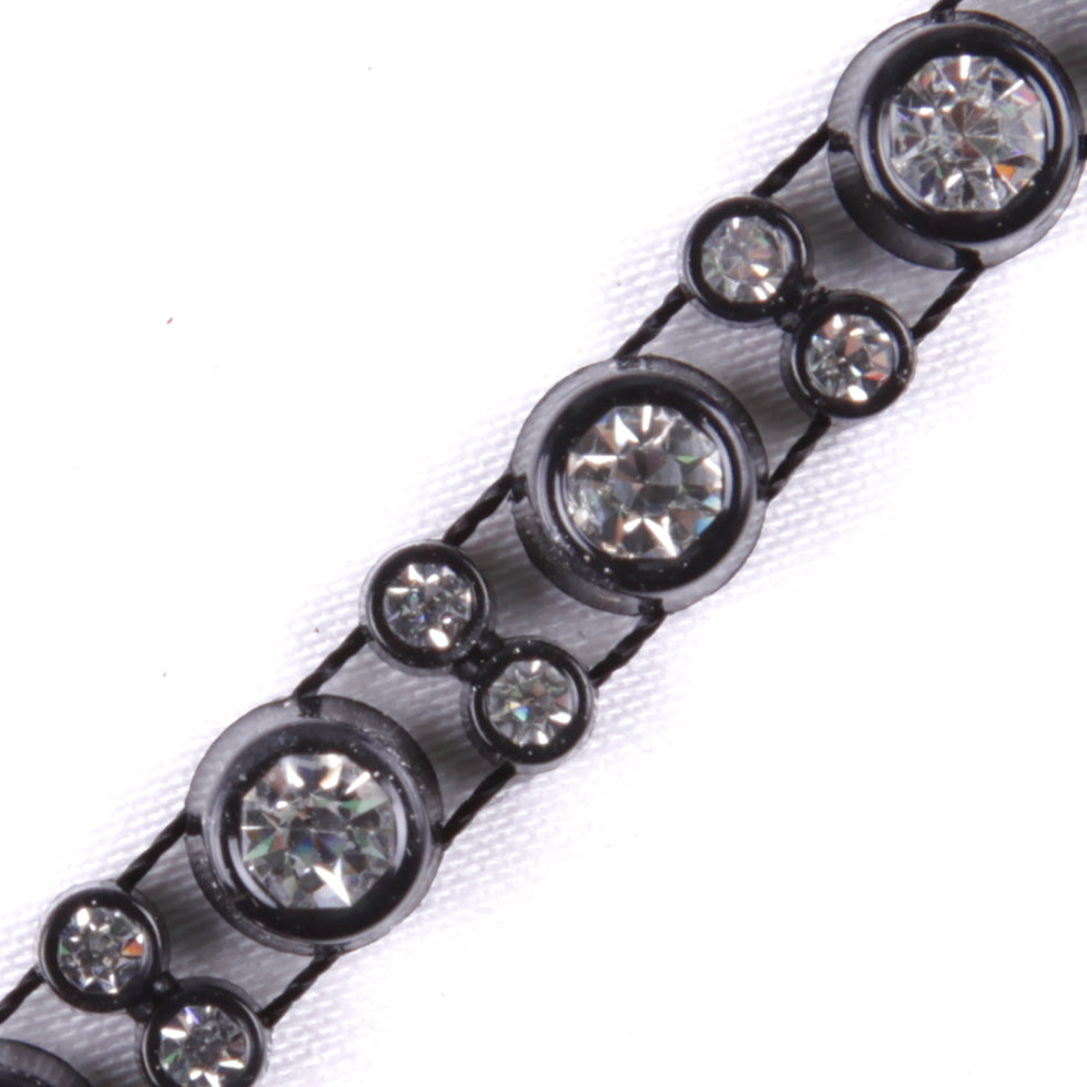 Black/Crystal Plastic & Glass - Joann Fabrics