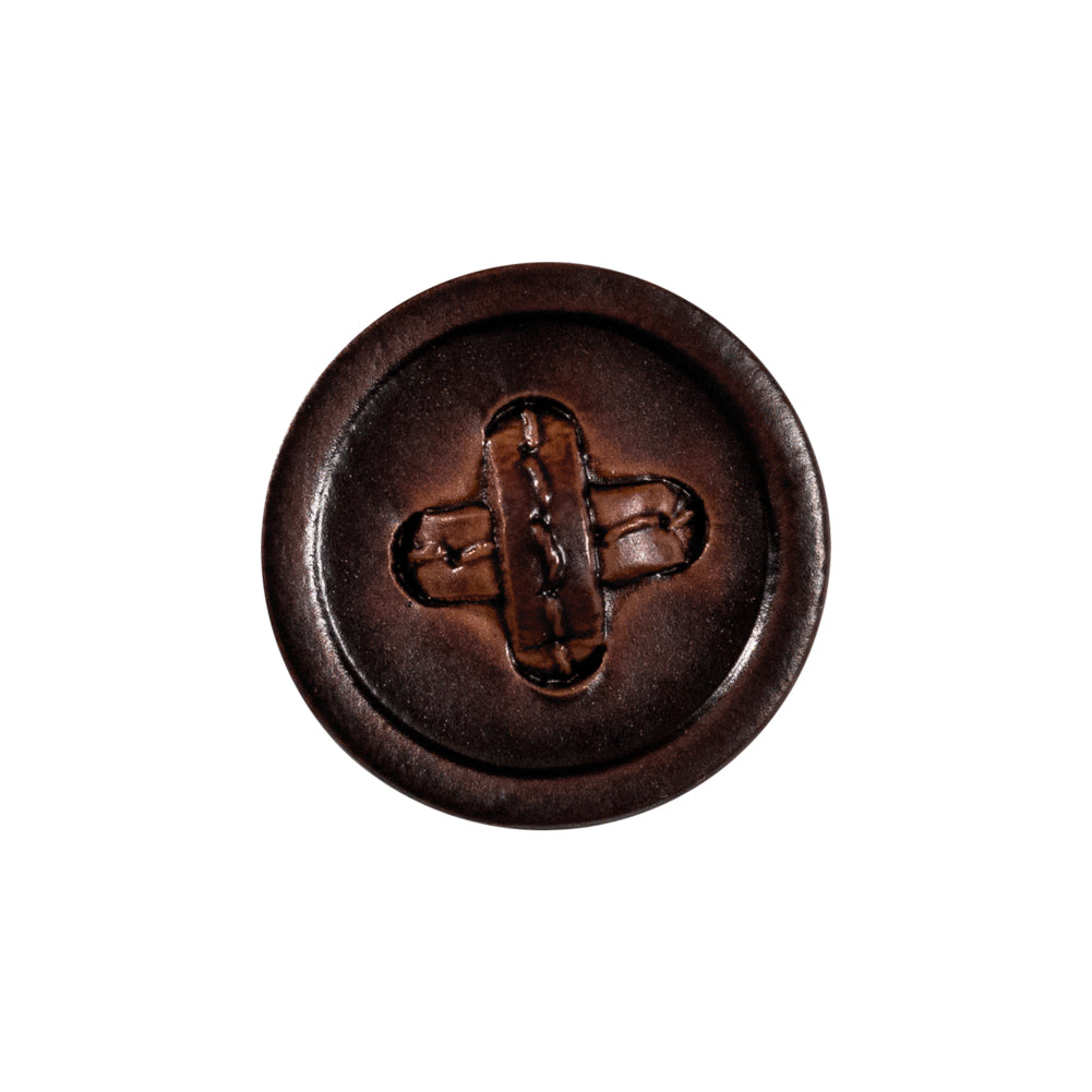 Brown Cross Stitch Plastic Shank Back Button - 36L/23mm - Joann Fabrics