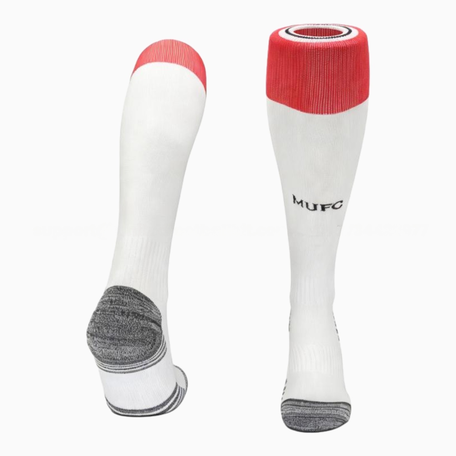 Manchester United 26-27 Home Socks - White - UnitedFutballJersey