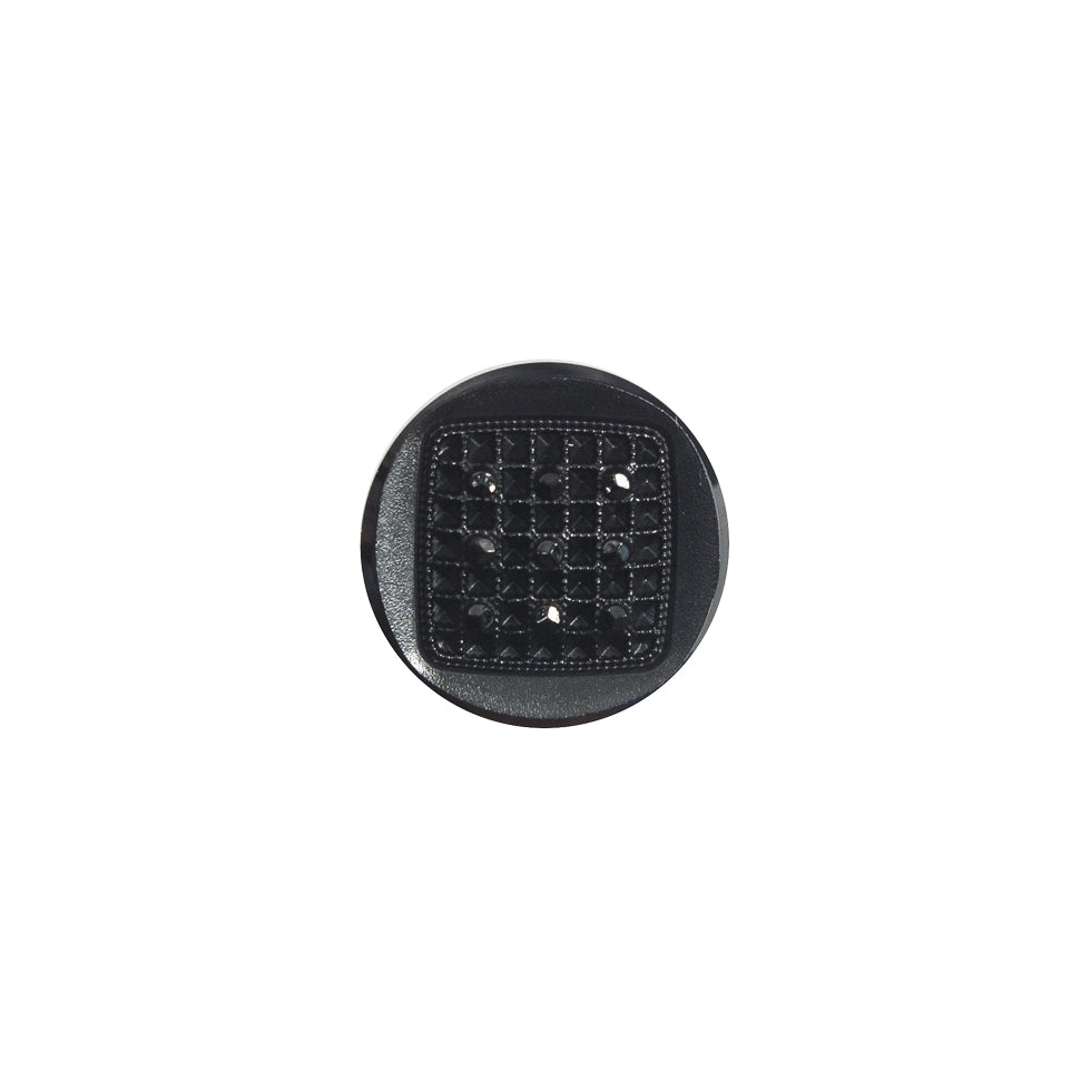 Italian Black Shank Back Plastic Button - 20L/12.5mm - Joann Fabrics