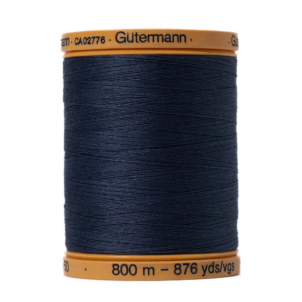 Gutermann Natural Cotton Thread 800m - 5413 Evening Blue - Joann Fabrics