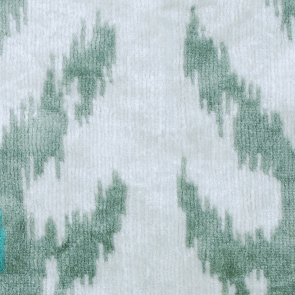 Teal Ikat Velvet - Joann Fabrics