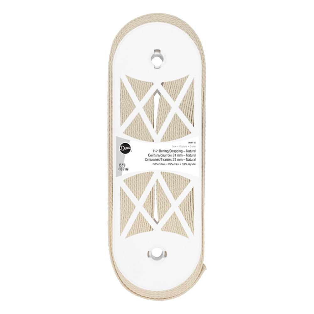 Dritz Cotton Belting/Strapping - Natural - 1.25