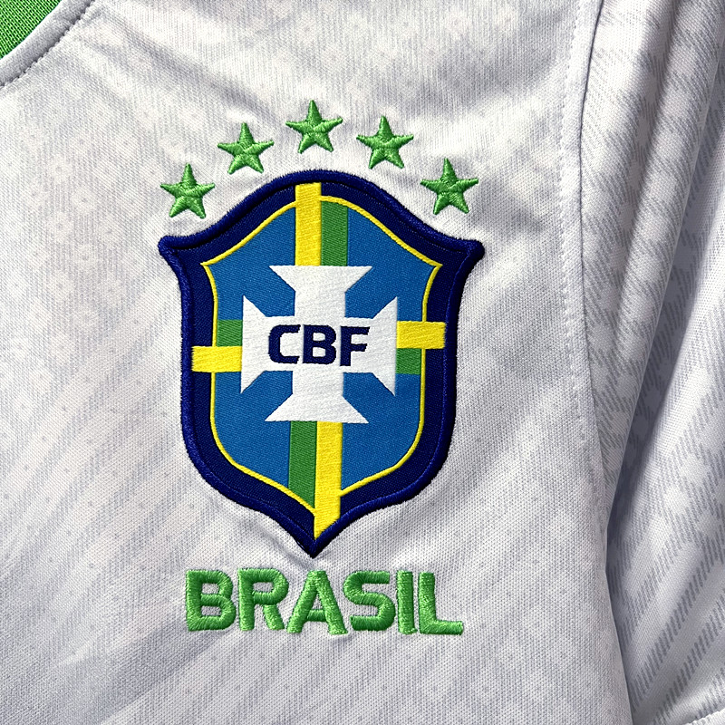 2022/2023 Brazil White Graffiti Edition Football Jersey 1:1 Thai Quality