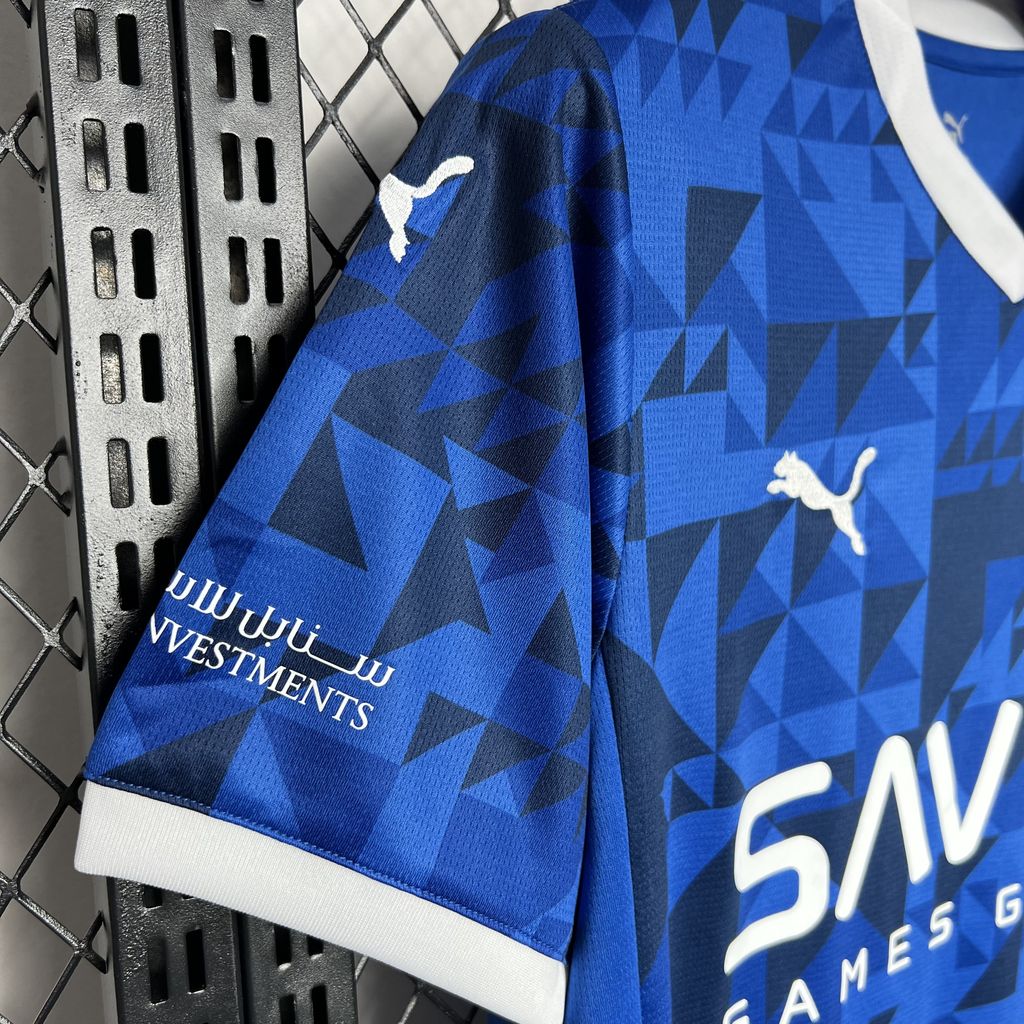 2024/2025 Al-Hilal Saudi Home Football Shirt 1:1 Thai Quality