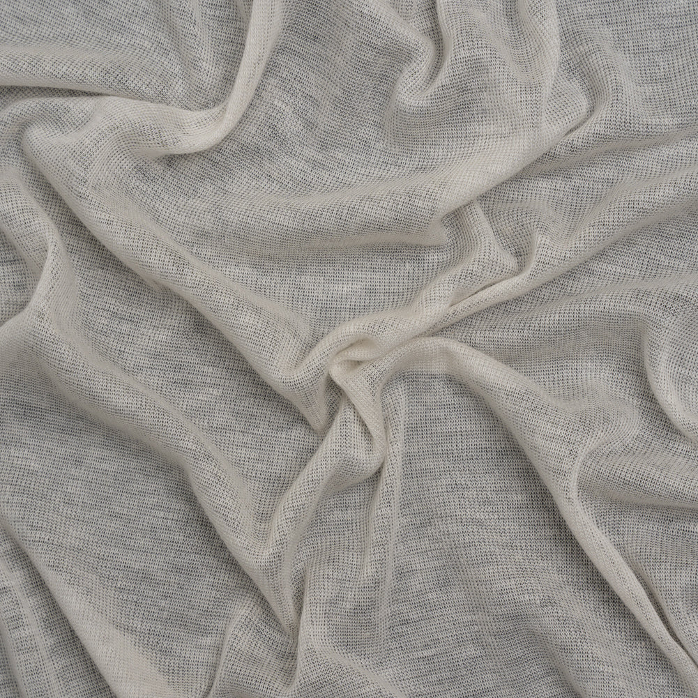Lightweight Polyester Interlock Knit - Ivory - Designer Deadstock - Joann Fabrics