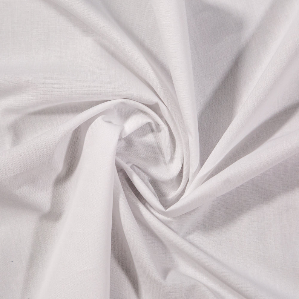 Calendered Organic Cotton Oxford - White - Chesterton Collection - Joann Fabrics