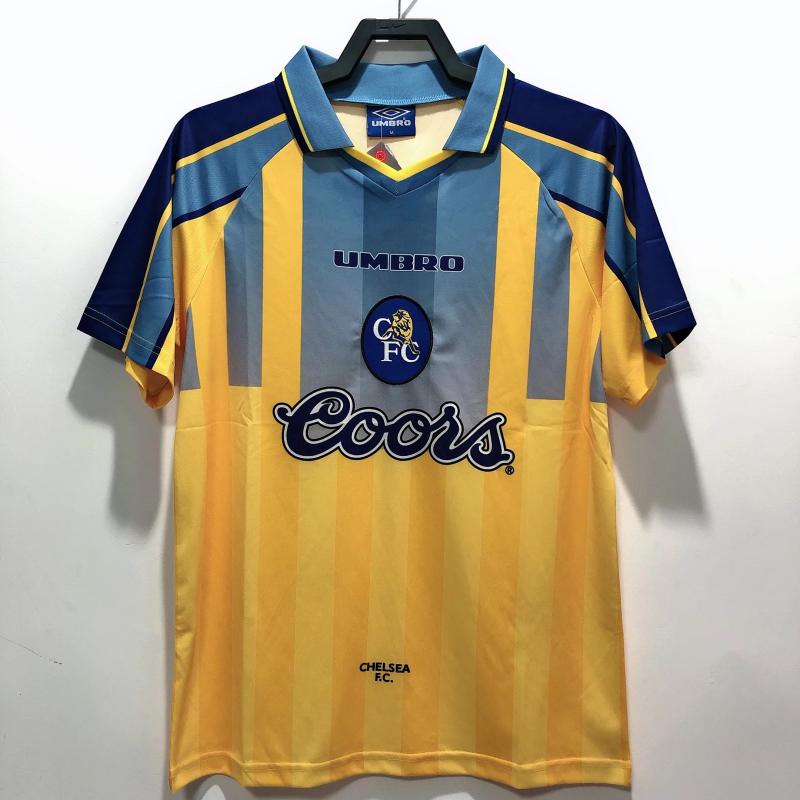 1995/1997 Retro Chelsea Third Away Football Shirt 1:1 Thai Quality