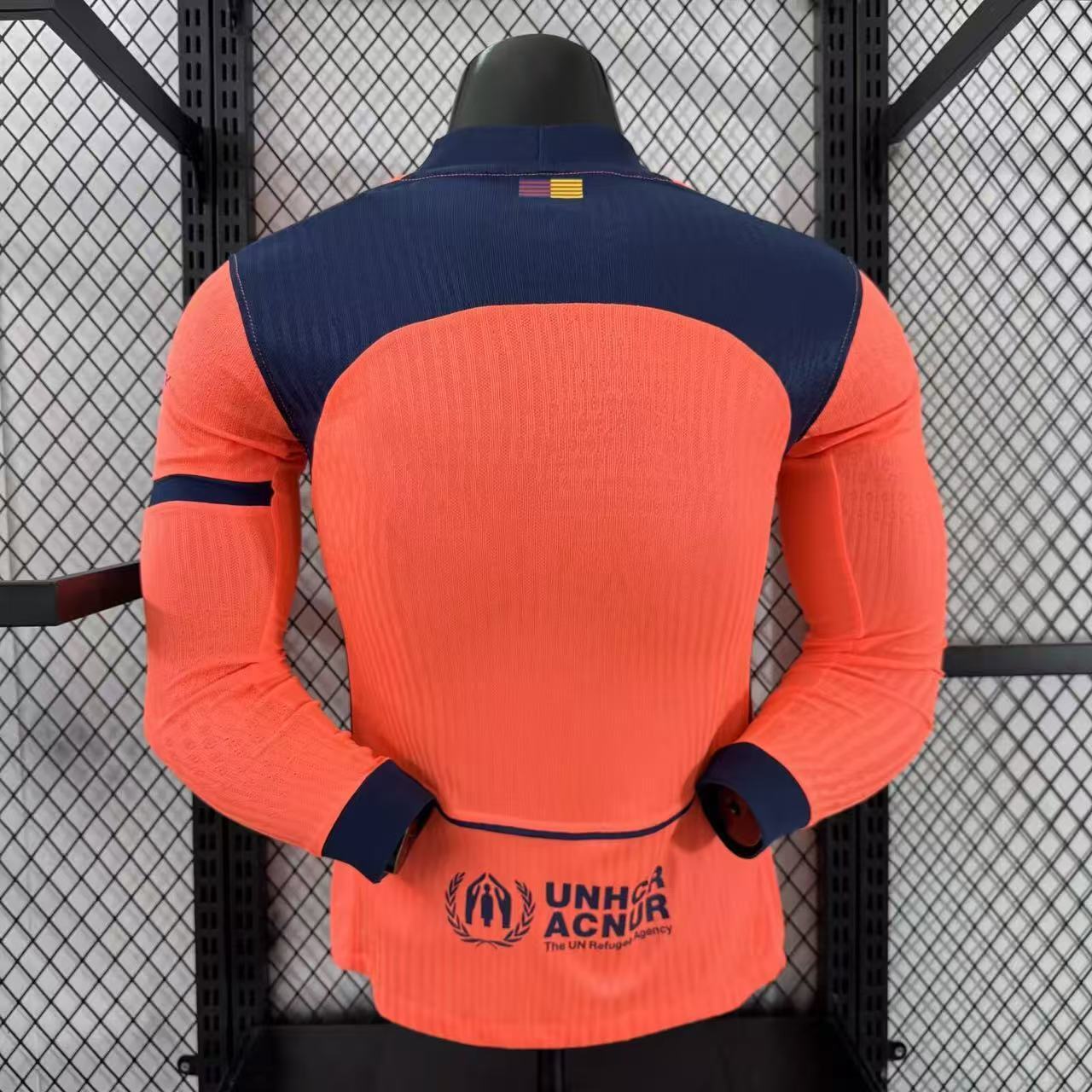 2025/2026 Long Sleeve Player Version Barcelona Third Away Football Jersey 1:1 Thai quality