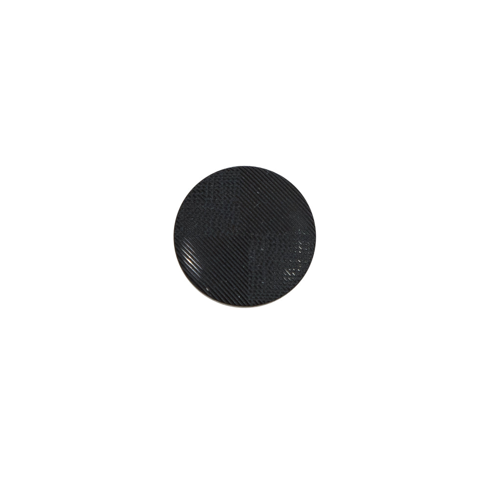 Italian Black Plastic Shank Back Button - 18L/11.5mm - Joann Fabrics