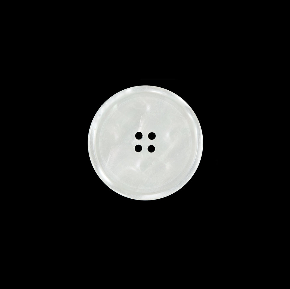 White Iridescent Plastic Button - 24L/15mm - Joann Fabrics