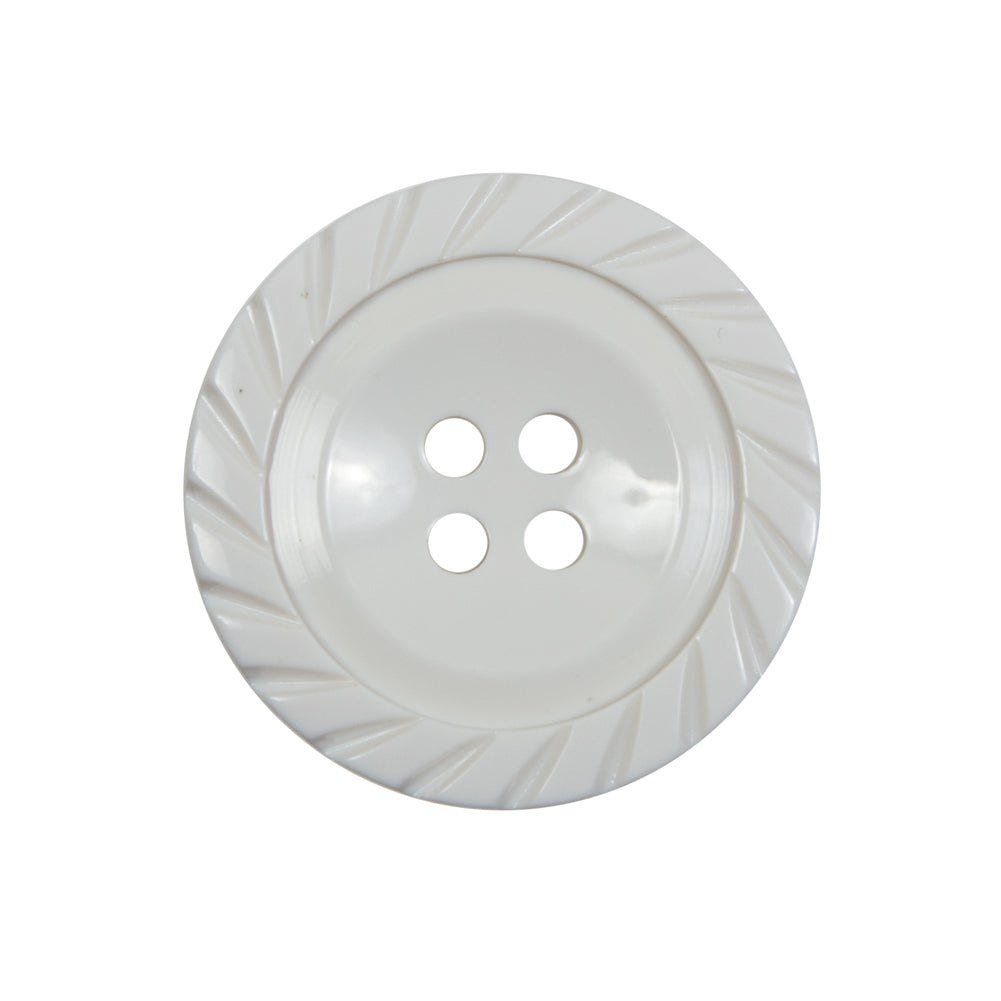 Off White Plastic 4-Hole Button - 40L/25.5mm - Joann Fabrics