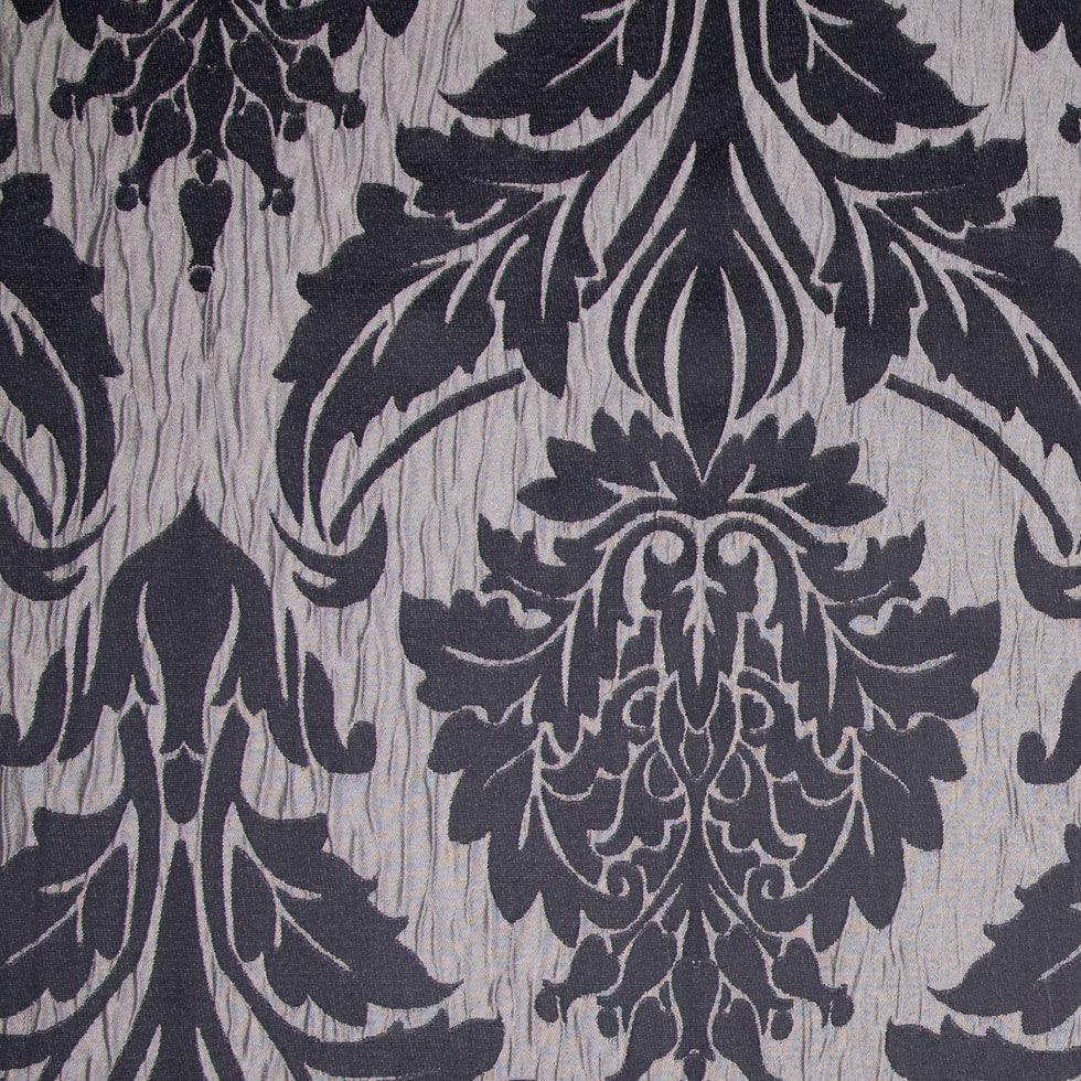 Silver/Black Damask Woven - Joann Fabrics
