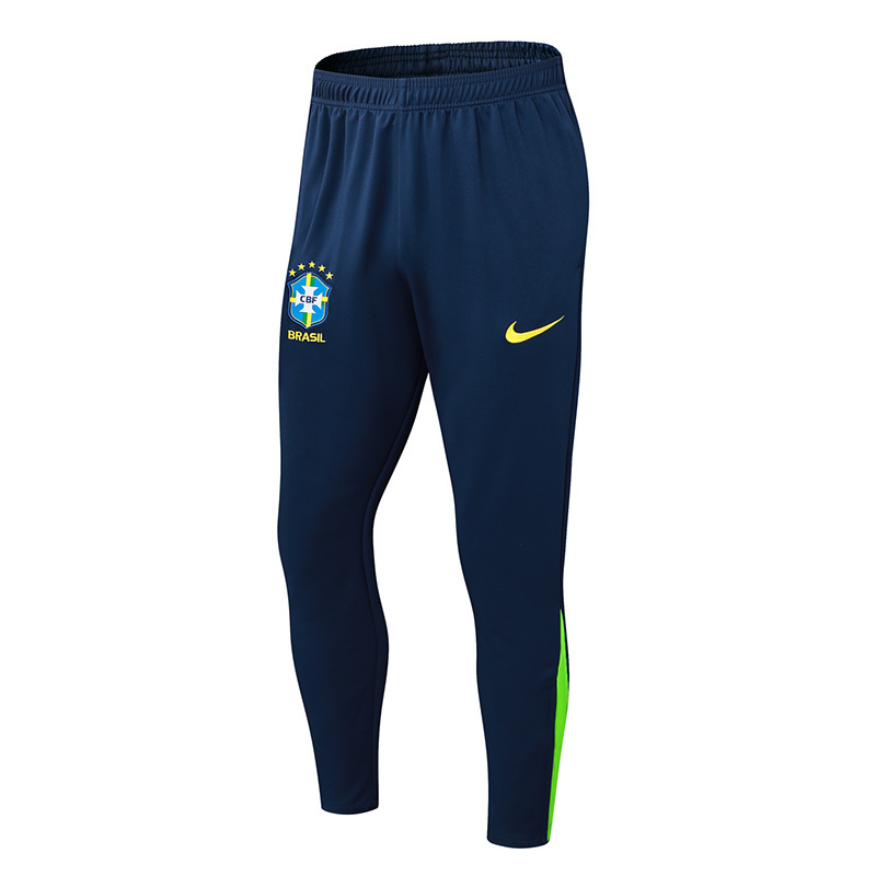 2025/2026 Brazil Half-Pull Training Suit Yellow Jersey Set