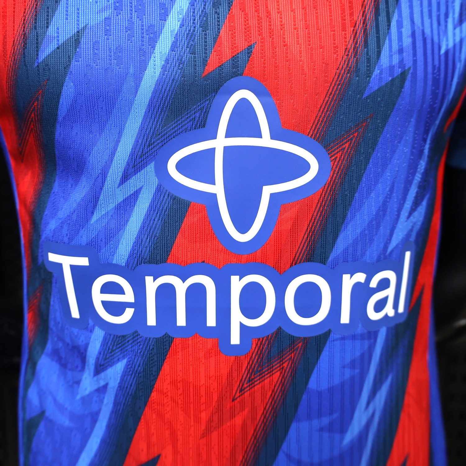 Crystal Palace 26-27 Third Red Blue Jersey - Player Version - UnitedFutballJersey