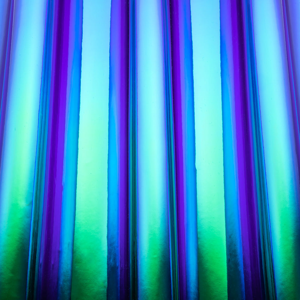 Iridescent Vinyl with Fabric Backing - Purple and Blue - Kiki Collection - Joann Fabrics