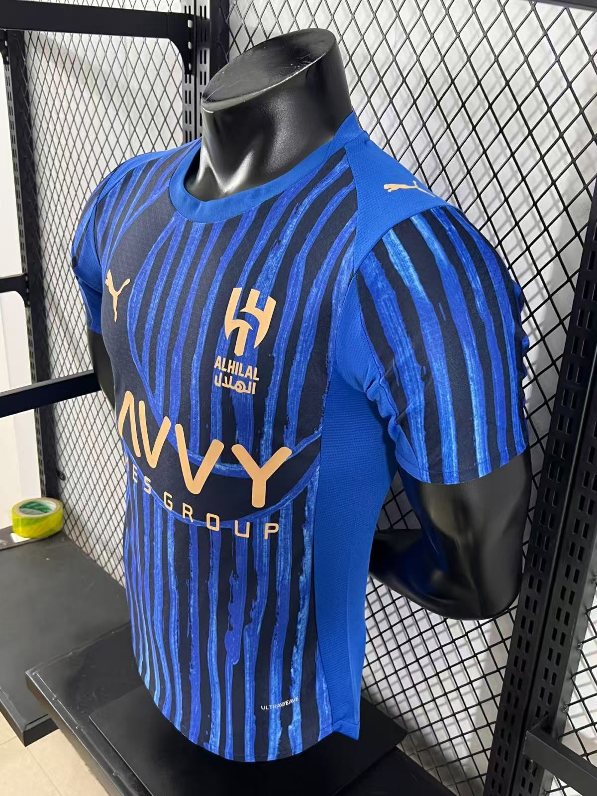 2025/2026 Player Version Al-Hilal Saudi Home Football Shirt 1:1 Thai Quality