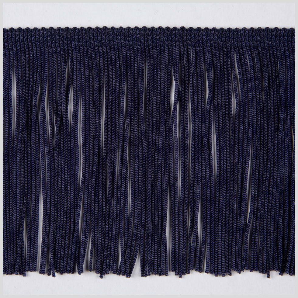 Navy Chainette Fringe - 4