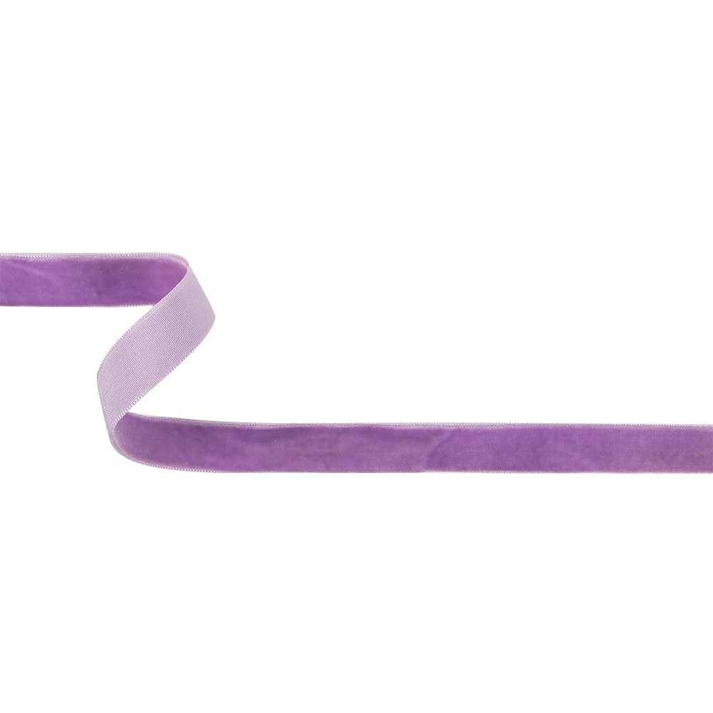 Crocus Single Face Velvet Ribbon - 0.625