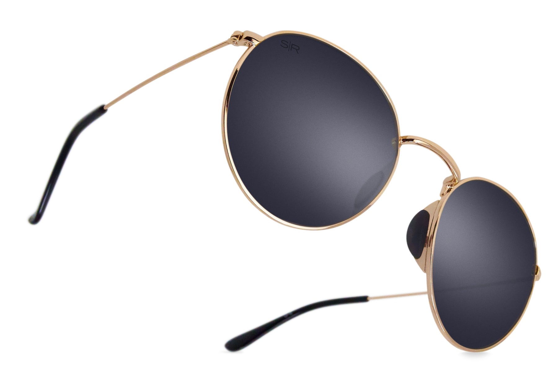 Tangle Free Aston – Black Gold Polarized