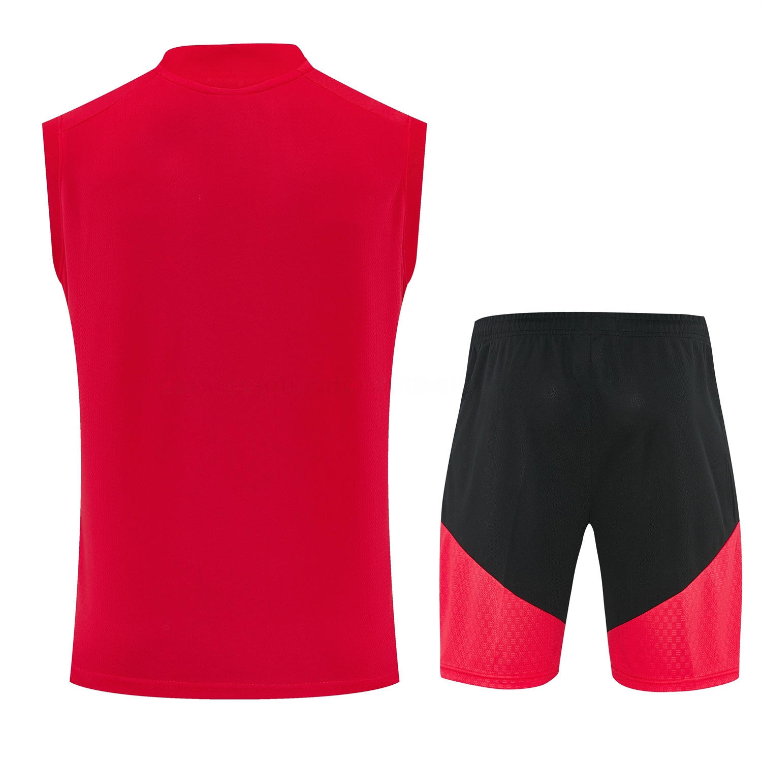 Germany 2026 Vest Training Set - Red Vest and Black Shorts - UnitedFutballJersey